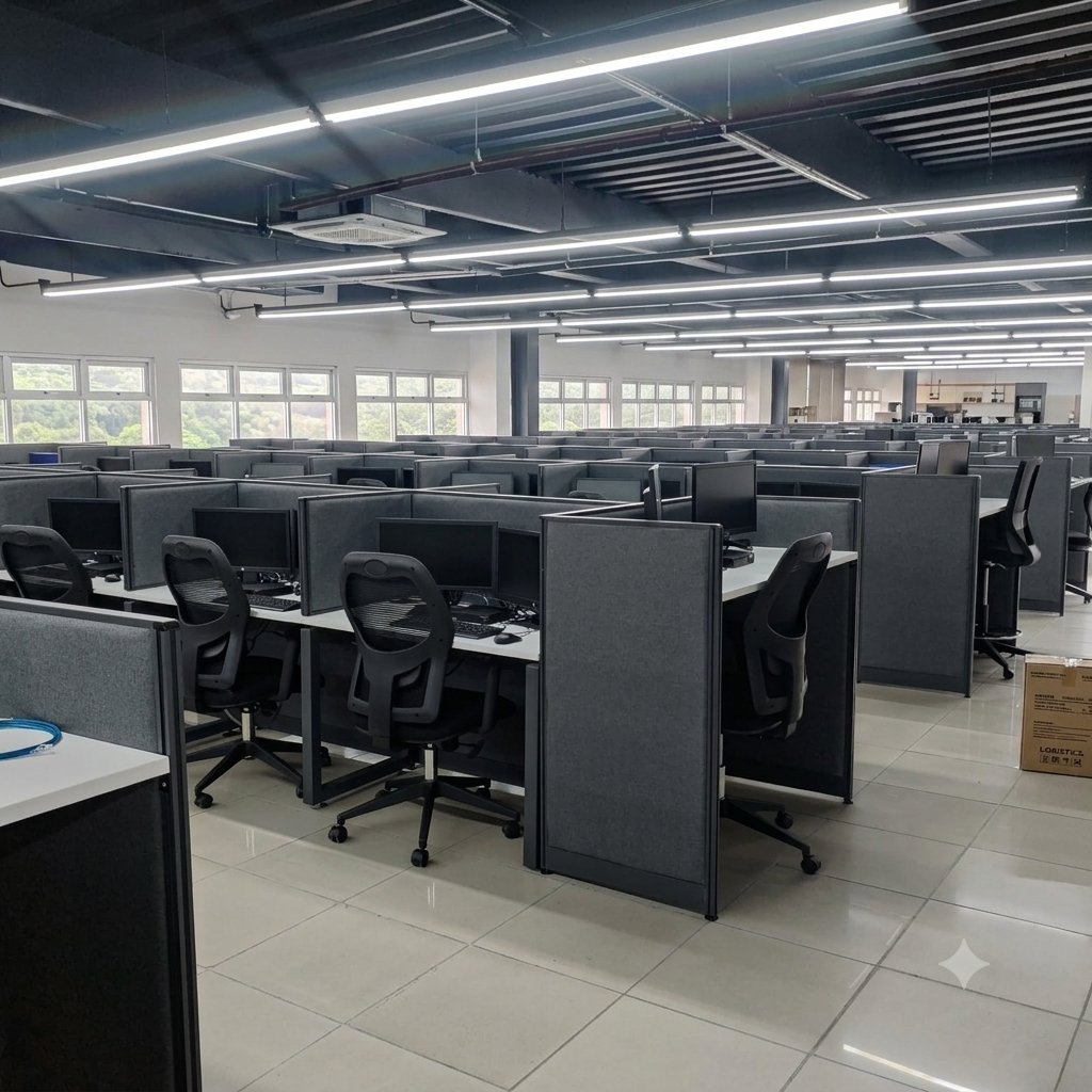 Remodelación call center Tegucigalpa — entrega en 60 días